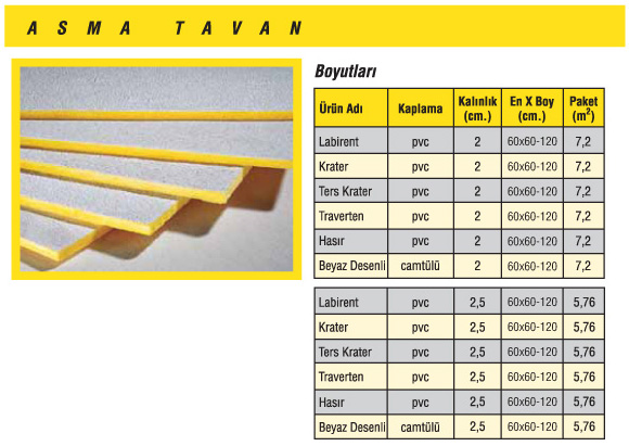 Asma Tavan